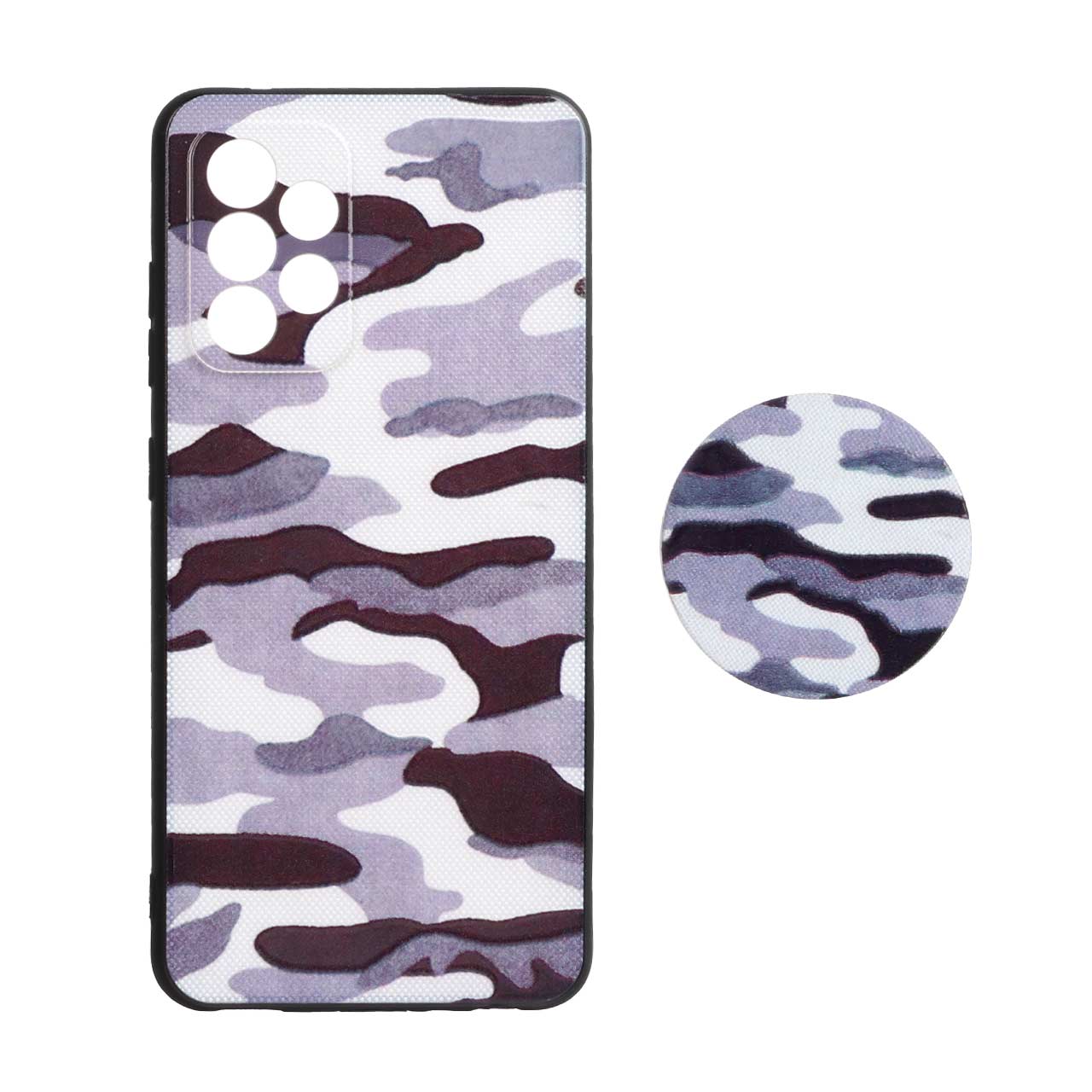 قاب طرح دار پاپ سوکت دار محافظ لنزدار Samsung A52 - کد 3158 - CH قاب طرح دار پاپ سوکت دار محافظ لنزدار Samsung A52 - کد 3158 - CH