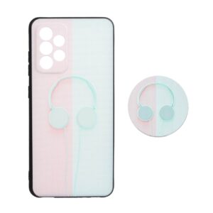 قاب طرح دار پاپ سوکت دار محافظ لنزدار Samsung A52 15 قاب طرح دار پاپ سوکت دار محافظ لنزدار Samsung A52 - کد 3159 - CH