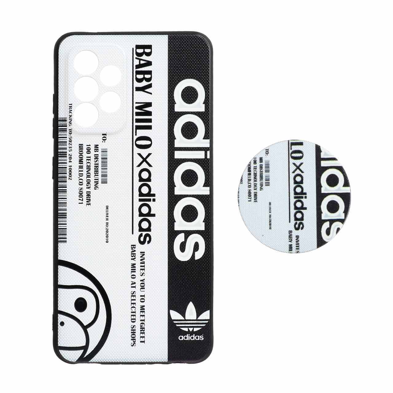 قاب طرح دار پاپ سوکت دار محافظ لنزدار Samsung A52 - کد 3165 - CH قاب طرح دار پاپ سوکت دار محافظ لنزدار Samsung A52 - کد 3165 - CH