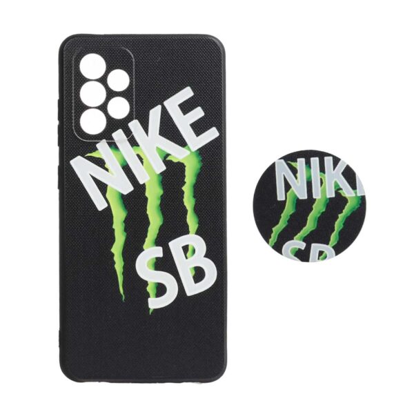 قاب طرح دار پاپ سوکت دار محافظ لنزدار Samsung A52 - کد 3166 - CH