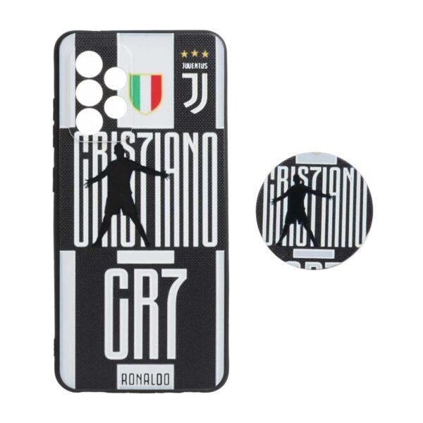 قاب طرح دار پاپ سوکت دار محافظ لنزدار Samsung A52 - کد 3177 - CH