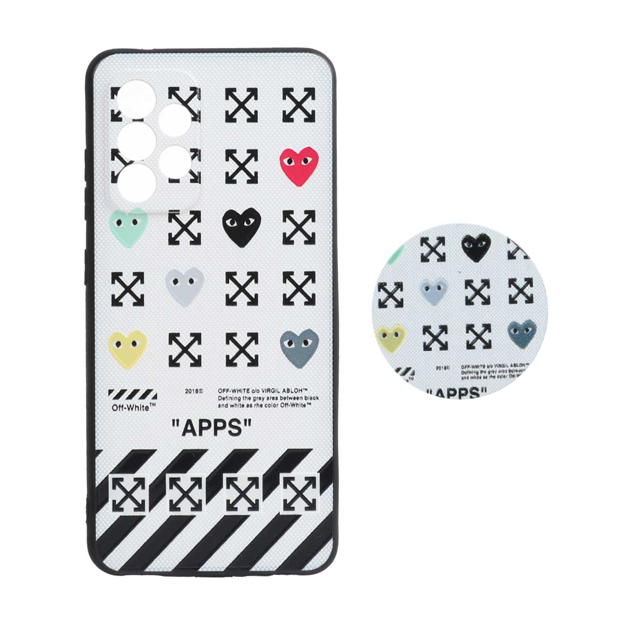 قاب طرح دار پاپ سوکت دار محافظ لنزدار Samsung A52 - کد 3181 - CH قاب طرح دار پاپ سوکت دار محافظ لنزدار Samsung A52 - کد 3181 - CH