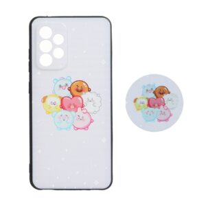 قاب طرح دار پاپ سوکت دار محافظ لنزدار Samsung A52 7 قاب طرح دار پاپ سوکت دار محافظ لنزدار Samsung A52 - کد 3190 - CH