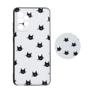 قاب طرح دار پاپ سوکت دار محافظ لنزدار Samsung A52 23 قاب طرح دار پاپ سوکت دار محافظ لنزدار Samsung A52 - کد 3191 - CH