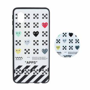 قاب طرح دار پاپ سوکت دار Samsung A01 Core کد 3824 - CH