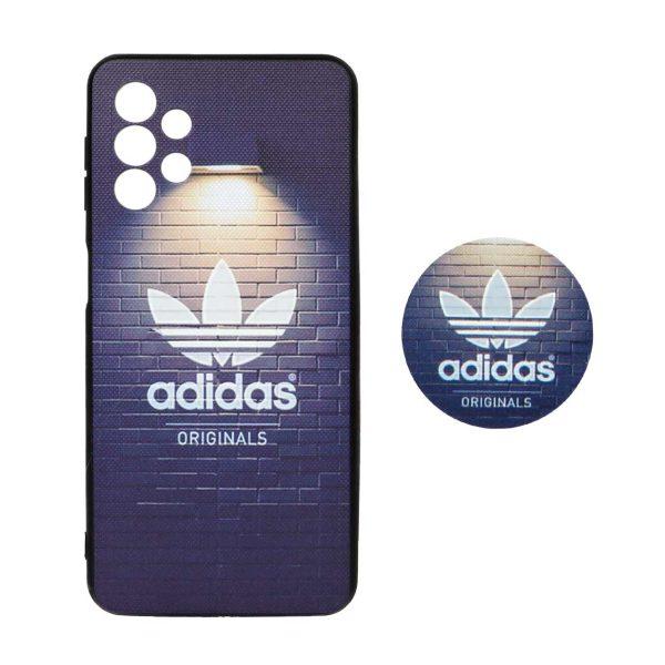 قاب طرح دار پاپ سوکت دار محافظ لنزدار Samsung A32-5G کد 4053 - CH