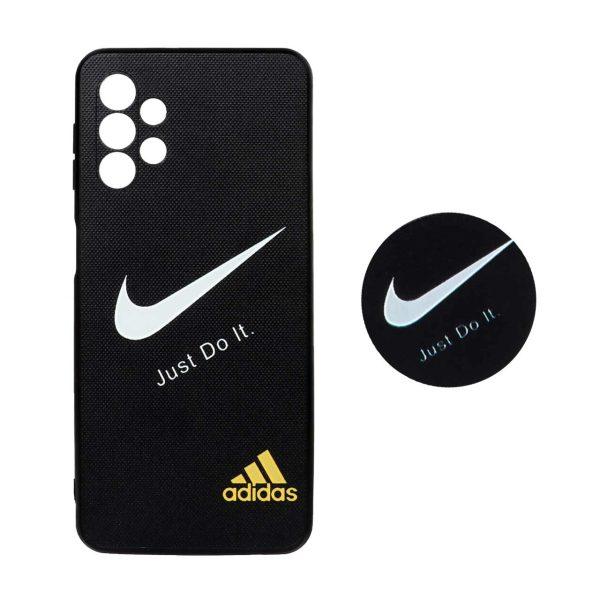 قاب طرح دار پاپ سوکت دار محافظ لنزدار Samsung A32-5G کد 4058 - CH