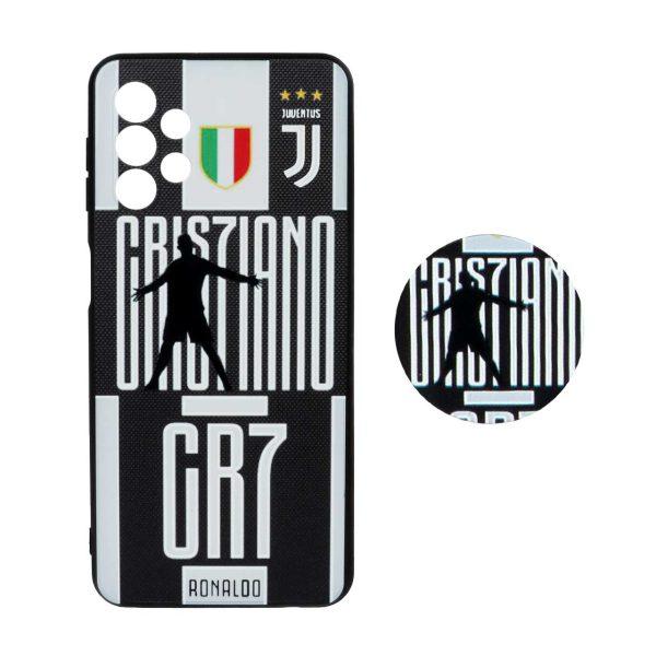 قاب طرح دار پاپ سوکت دار محافظ لنزدار Samsung A32-5G کد 4061 - CH