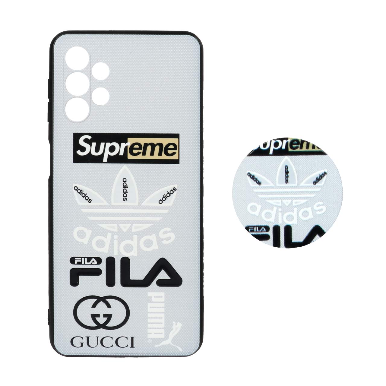 قاب طرح دار پاپ سوکت دار محافظ لنزدار Samsung A32-5G کد 4062 - CH قاب طرح دار پاپ سوکت دار محافظ لنزدار Samsung A32-5G کد 4062 - CH