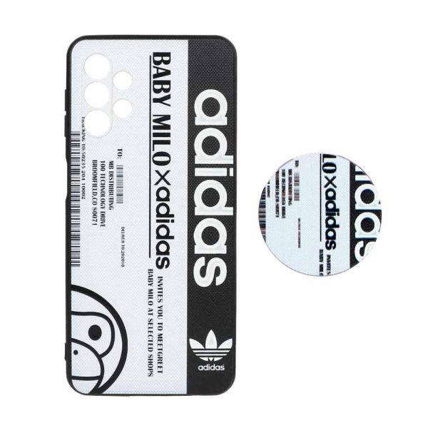 قاب طرح دار پاپ سوکت دار محافظ لنزدار Samsung A32-5G کد 4064 - CH