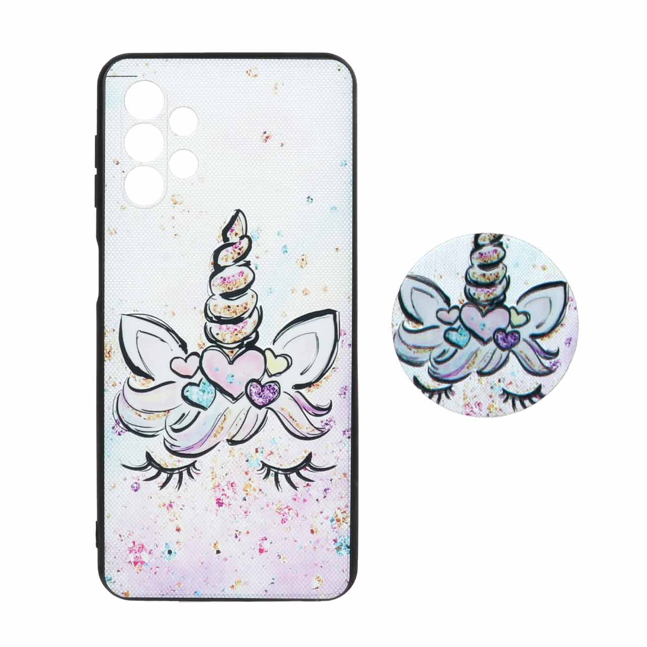 قاب طرح دار پاپ سوکت دار محافظ لنزدار Samsung A32-5G کد 4078 - CH قاب طرح دار پاپ سوکت دار محافظ لنزدار Samsung A32-5G کد 4078 - CH