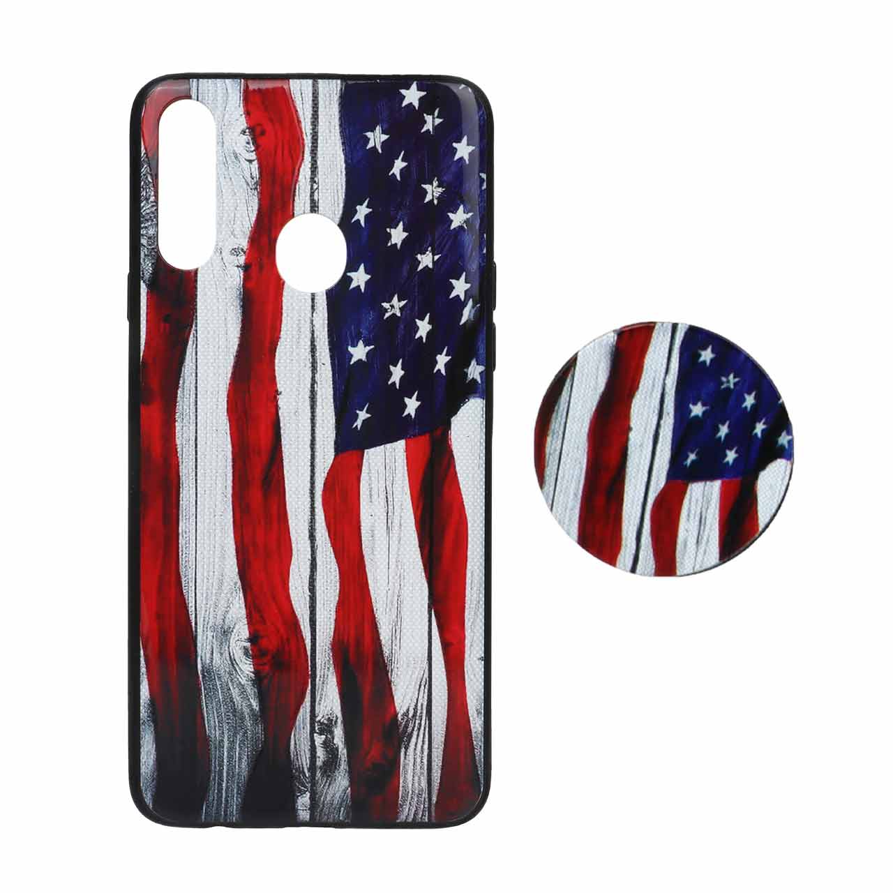 قاب طرح دار پاپ سوکت دار Samsung A20S کد 4187 - CH قاب طرح دار پاپ سوکت دار Samsung A20S کد 4187 - CH