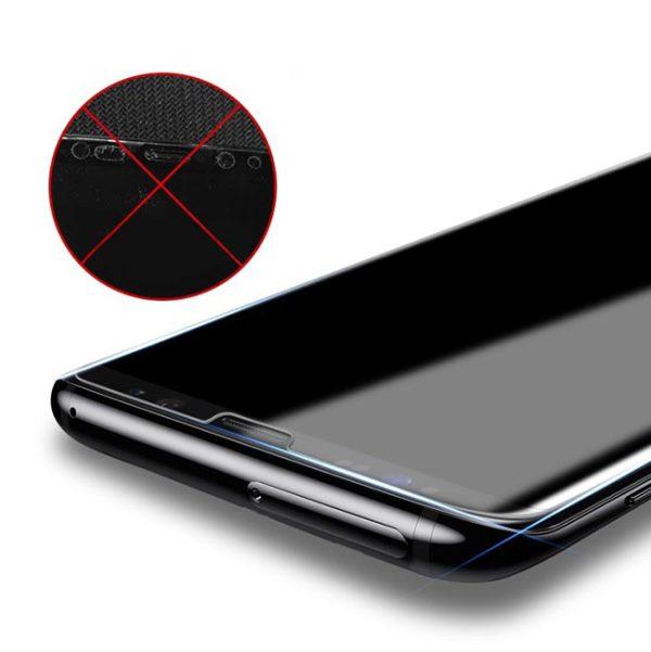 محافظ صفحه نمایش شیشه ای Samsung S10 - UV Privacy (پک دار) - مشکی