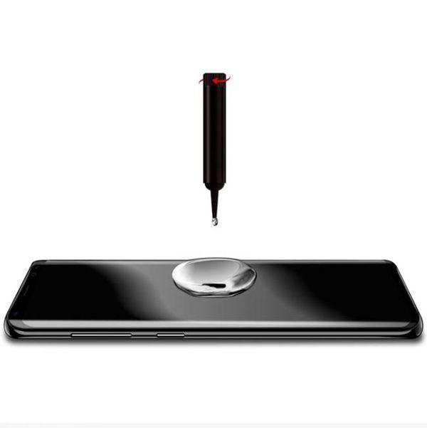 محافظ صفحه نمایش شیشه ای Samsung S10 - UV Privacy (پک دار) - مشکی