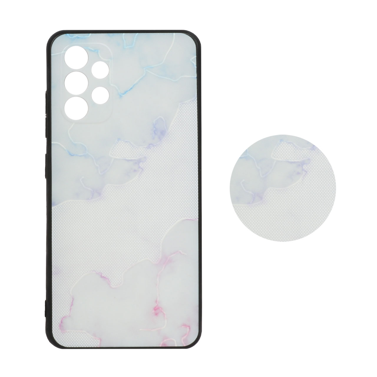 قاب طرح دار پاپ سوکت دار محافظ لنزدار Samsung A32-4G 59 قاب طرح دار پاپ سوکت دار محافظ لنزدار Samsung A32-4G - کد 3458 - CH