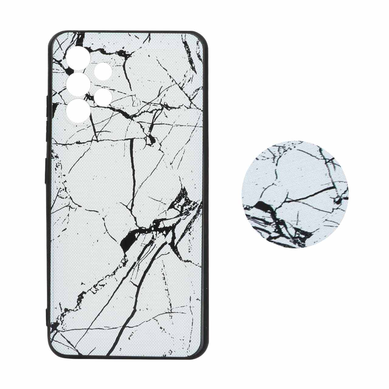 قاب طرح دار پاپ سوکت دار محافظ لنزدار Samsung A32-4G 55 قاب طرح دار پاپ سوکت دار محافظ لنزدار Samsung A32-4G - کد 3462 - CH