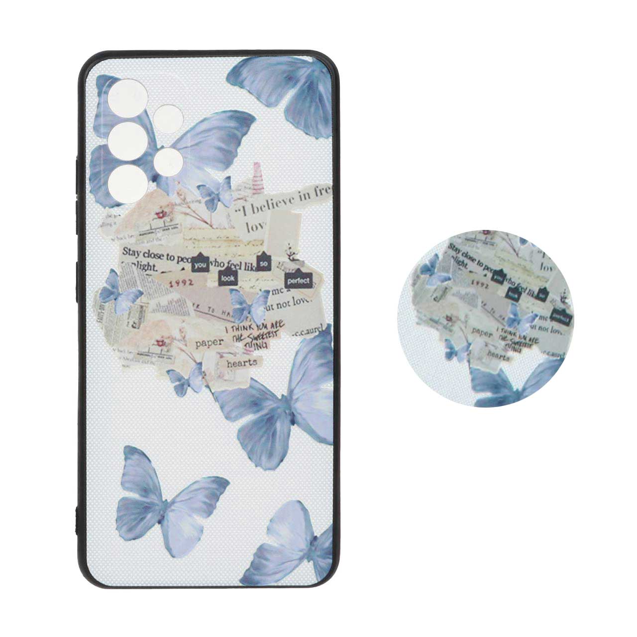 قاب طرح دار پاپ سوکت دار محافظ لنزدار Samsung A32-4G 78 قاب طرح دار پاپ سوکت دار محافظ لنزدار Samsung A32-4G - کد 3481 - CH