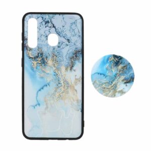 قاب طرح دار پاپ سوکت دار Samsung A20 47 قاب طرح دار پاپ سوکت دار Samsung A20 کد 3866 - CH