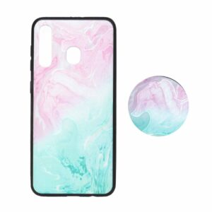 قاب طرح دار پاپ سوکت دار Samsung A20 23 قاب طرح دار پاپ سوکت دار Samsung A20 کد 3874 - CH