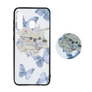قاب طرح دار پاپ سوکت دار Samsung A20 37 قاب طرح دار پاپ سوکت دار Samsung A20 کد 3876 - CH