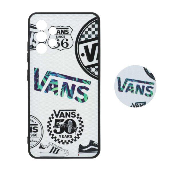 قاب طرح دار پاپ سوکت دار محافظ لنزدار Samsung A32-4G کد 3888 - CH