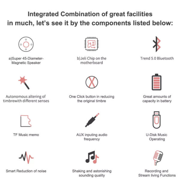 اسپیکر میکروفون Storia مدل MS1