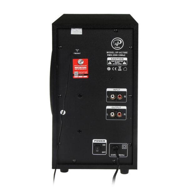 اسپیکر رومیزی سه تکه XP Product مدل AC708E - مشکی
