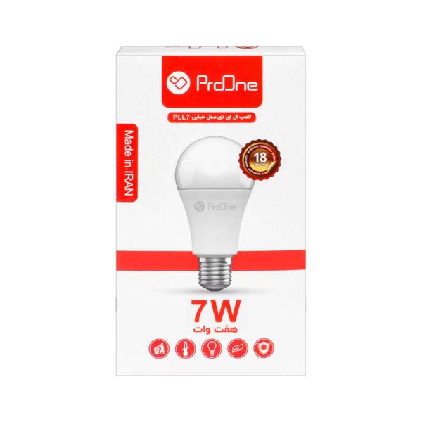 لامپ ProOne LED مدل PLL7 7W - طبیعی