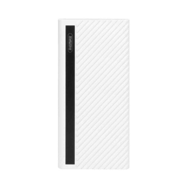 پاوربانک (فست شارژ) ریمکس 30000 میلی آمپر 22.5W مدل RPP-197 - سفید