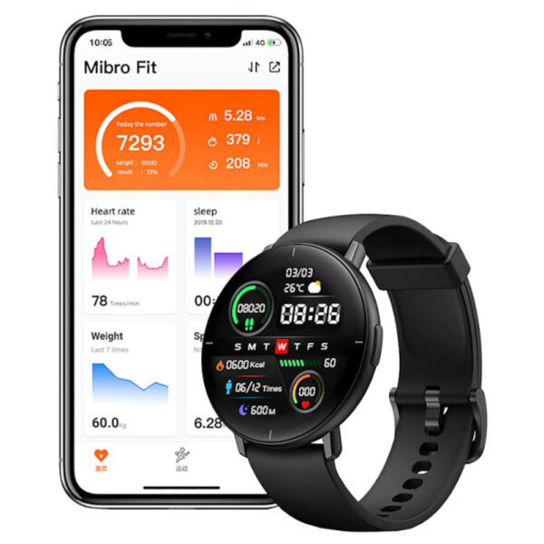ساعت هوشمند شیائومی Mibro Lite مدل XPAW004 - مشکی