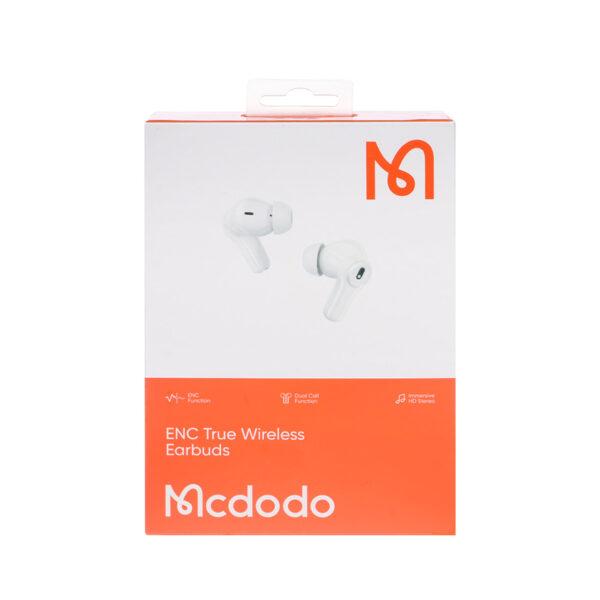 ایرفون بی‌ سیم Mcdodo مدل ENC True Wireless Earbuds HP-8040 - سفید