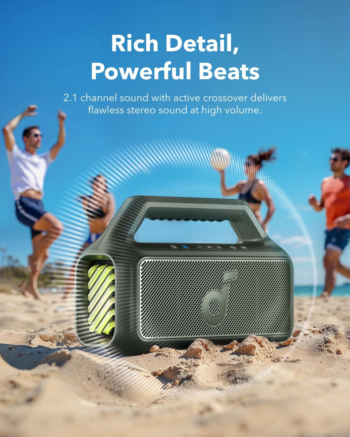 اسپیکر بی سیم قابل حمل ANKER مدل Boom2 A3138