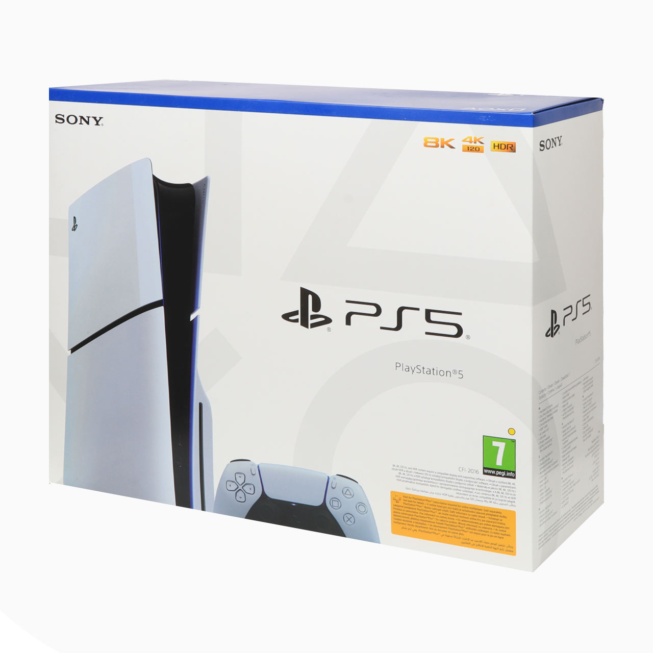 کنسول بازی سونی Slim مدل Playstation 5 Standard Disk کد (اروپا) Region 2 CFI-2116 ظرفیت 1 ترابایت (گارانتی 18 ماهه شرکتی)